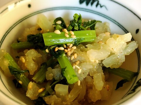 *簡単副菜!大根のゴマ和え*